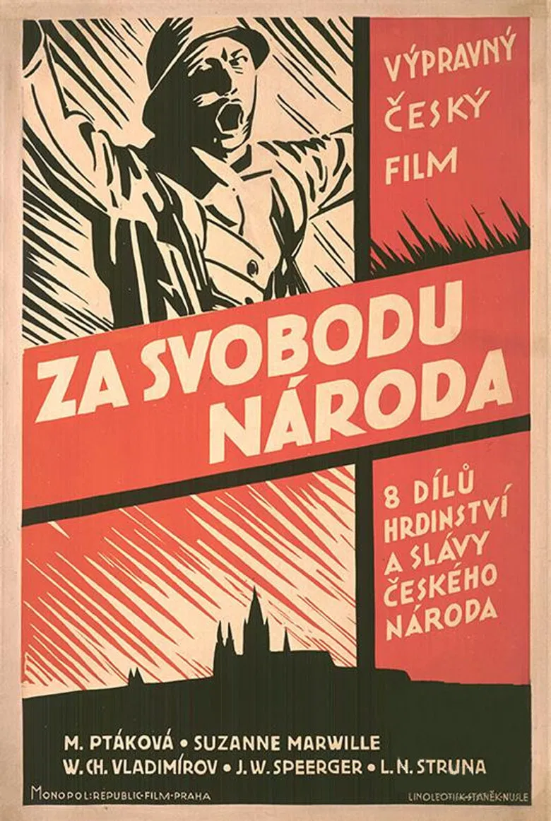 Za svobodu národa poster background