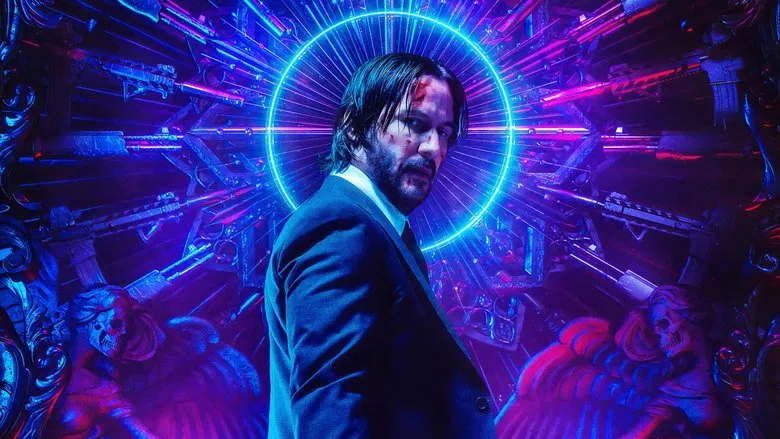 John Wick in the rain
