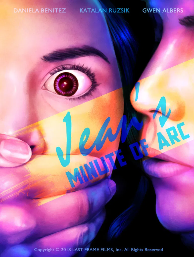 Jean's Minute of Arc poster background