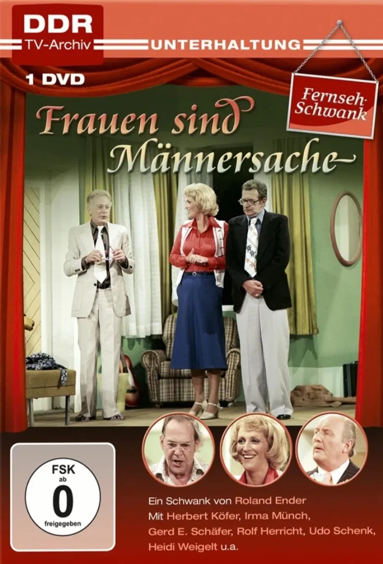 Frauen sind Männersache poster background