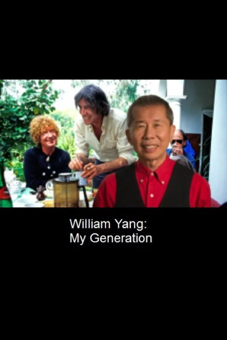 William Yang: My Generation poster background