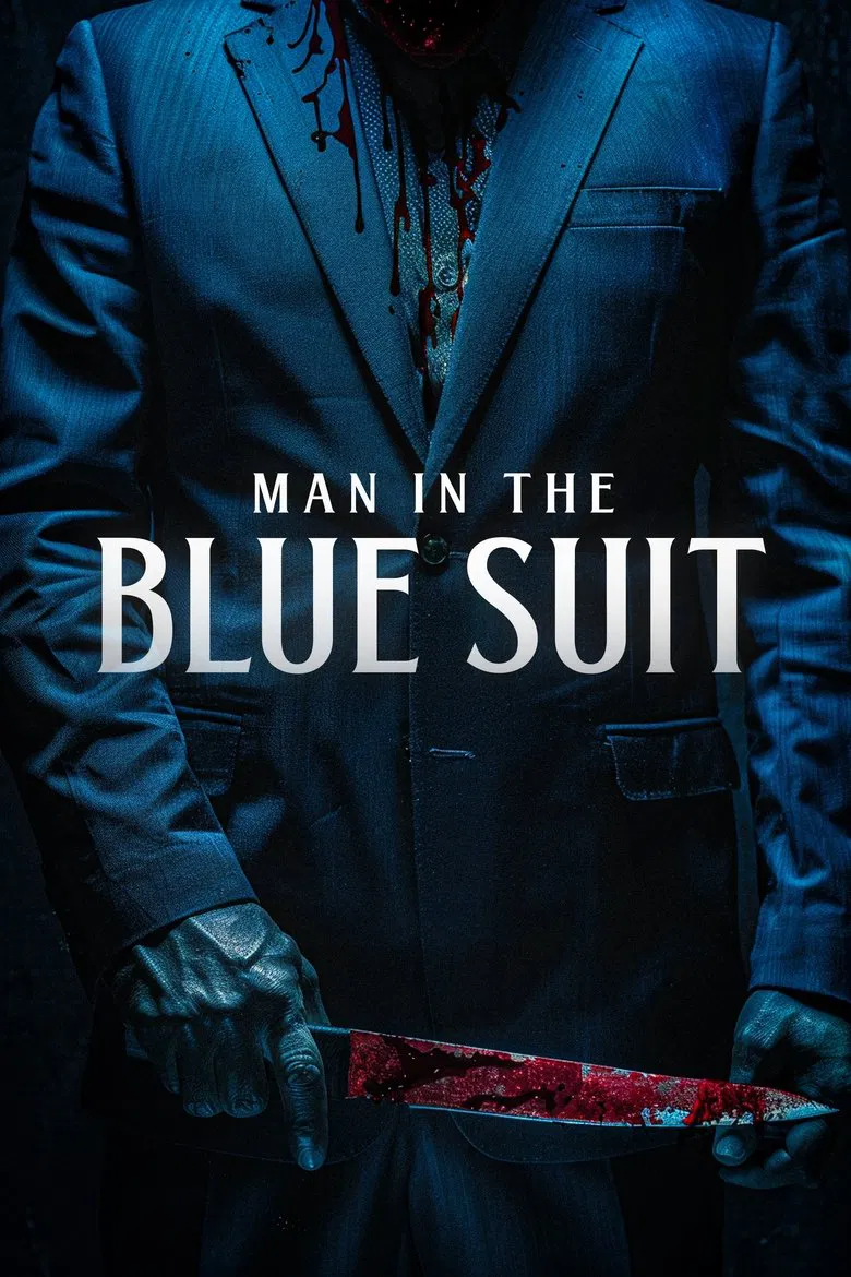 Man in the Blue Suit poster background