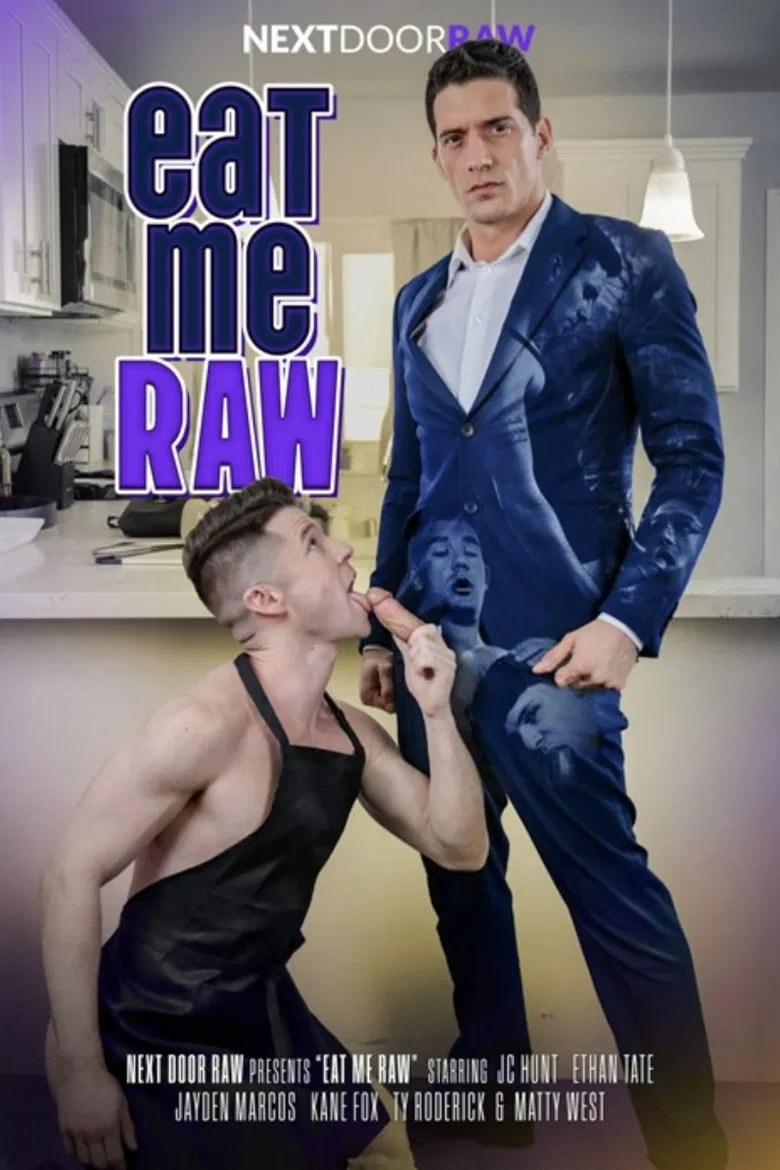 Eat Me Raw poster background