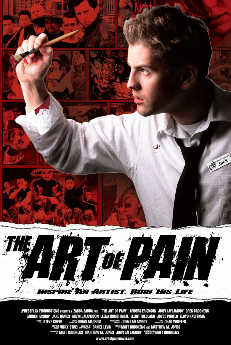 The Art of Pain poster background
