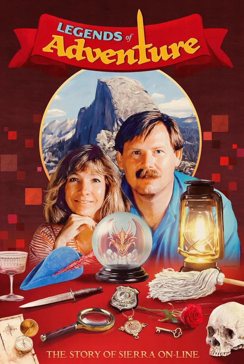 Legends of Adventure: The Story of Sierra On-Line poster background