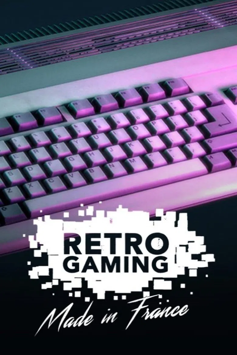Retrogaming Made in France poster background