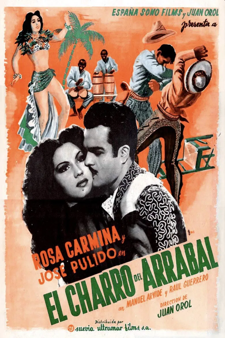 El charro del arrabal poster background
