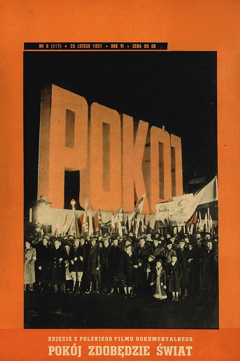 Peace Will Win poster background