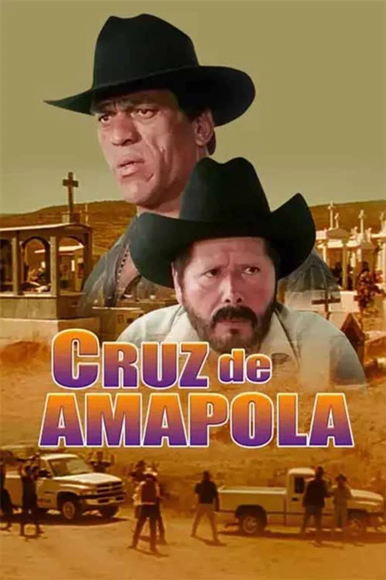 Cruz de amapola poster background