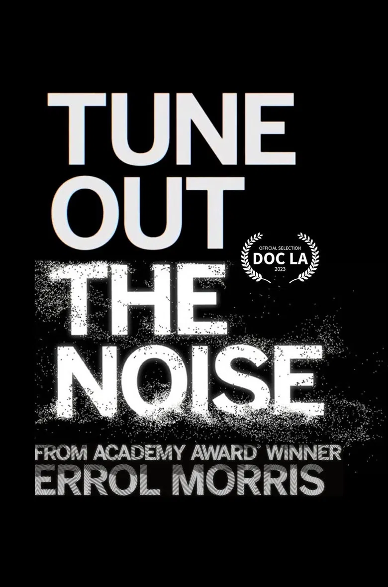 Tune Out the Noise poster background