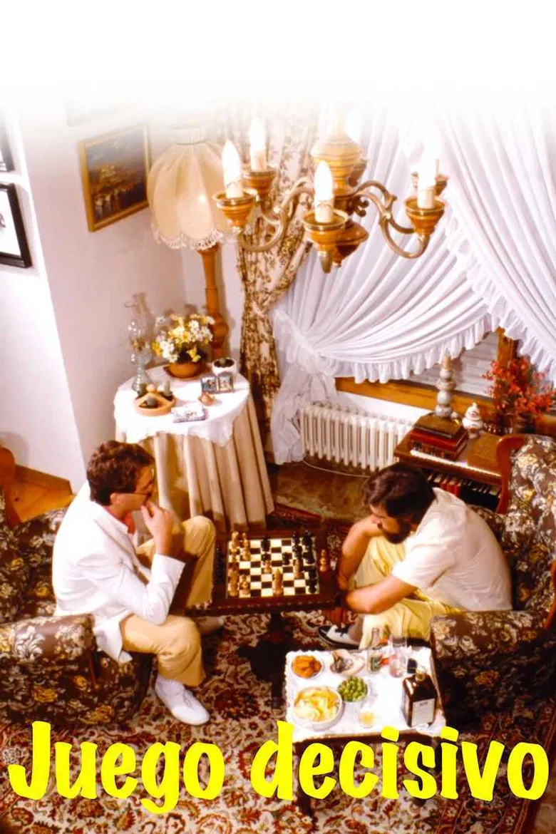 Juego decisivo poster background