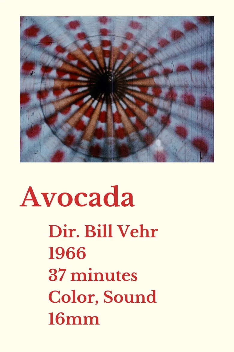 Avocada poster background