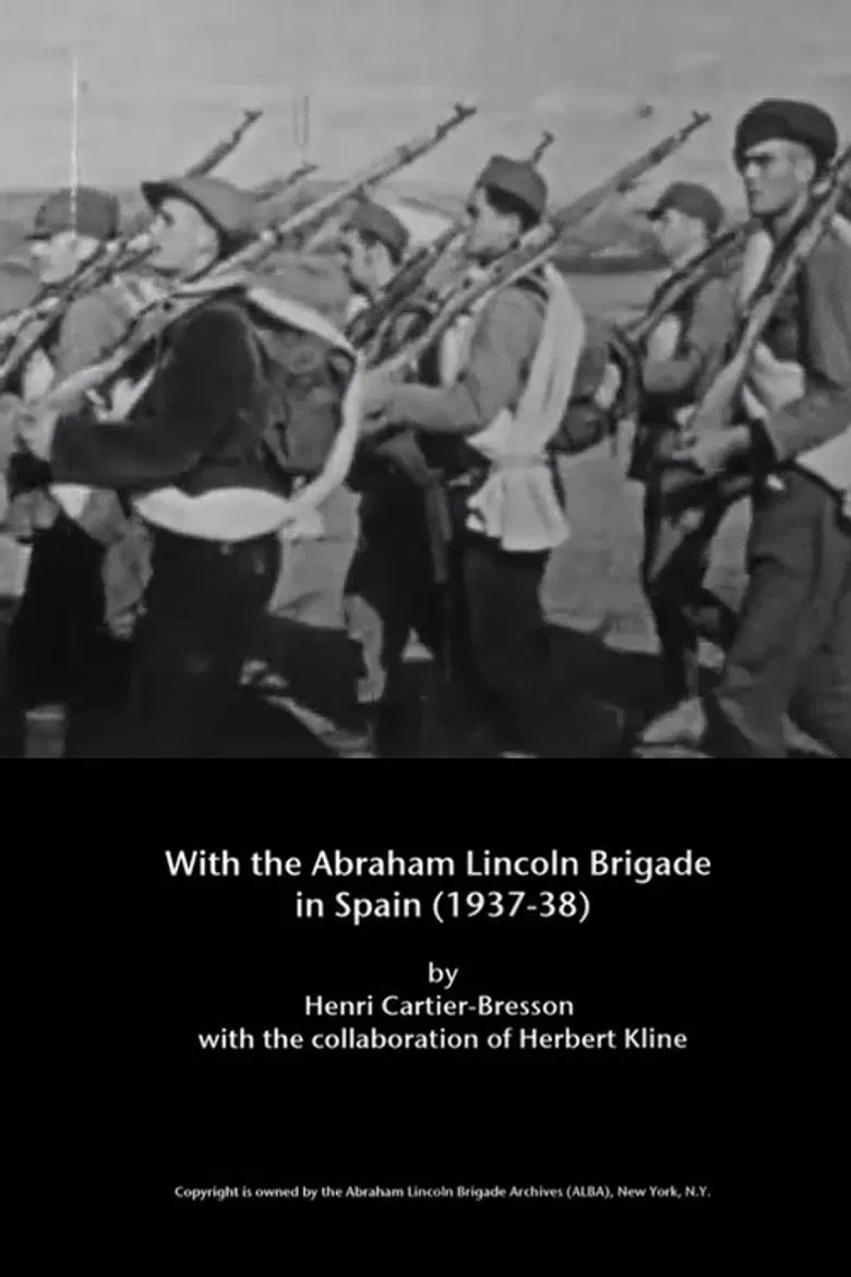 With the Abraham Lincoln Brigade in Spain poster background