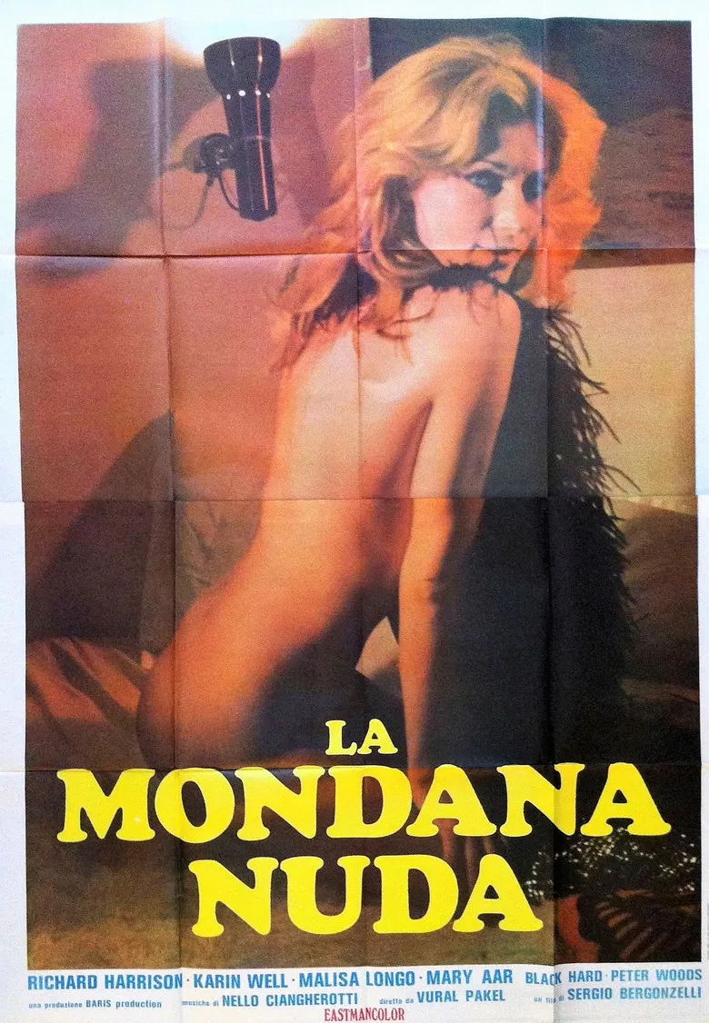 La mondana nuda poster background