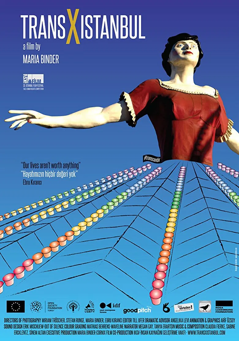 Trans X Istanbul poster background