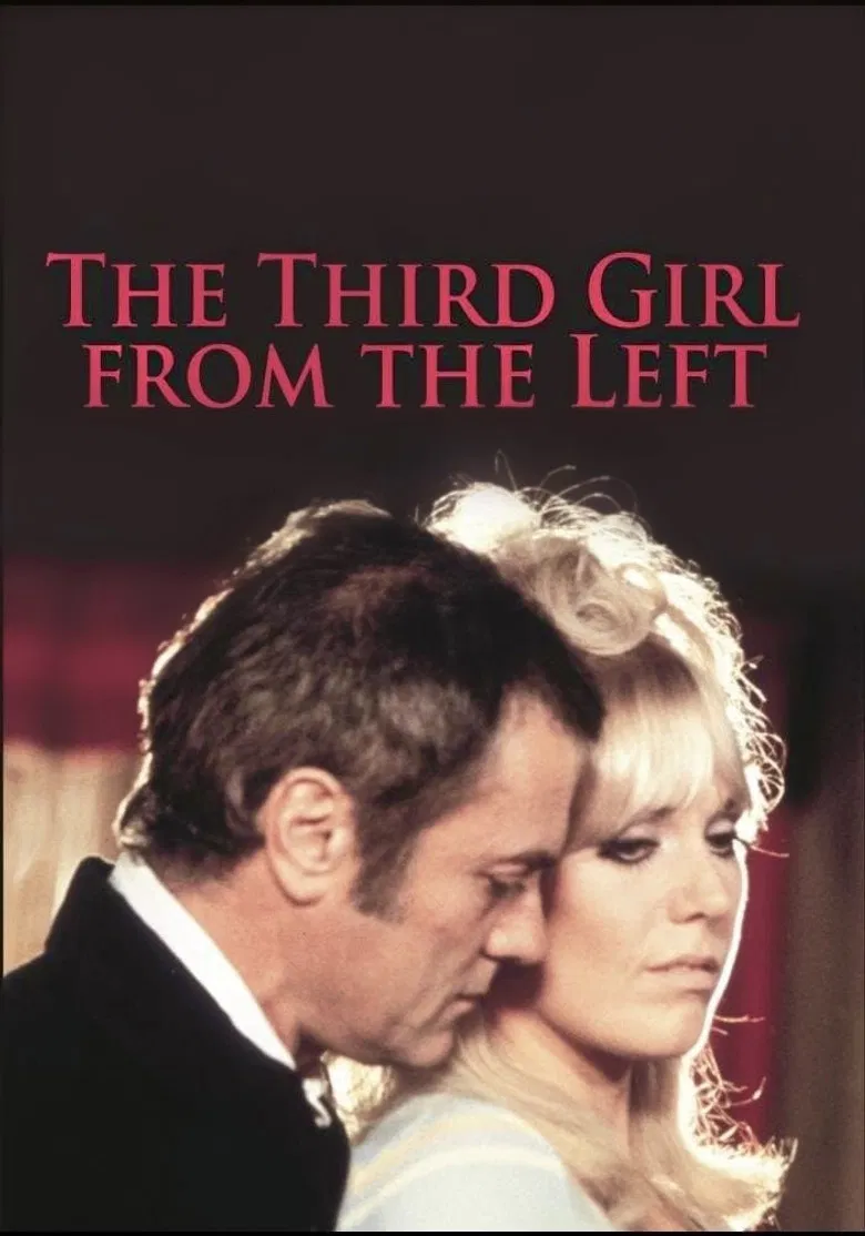 The Third Girl from the Left poster background