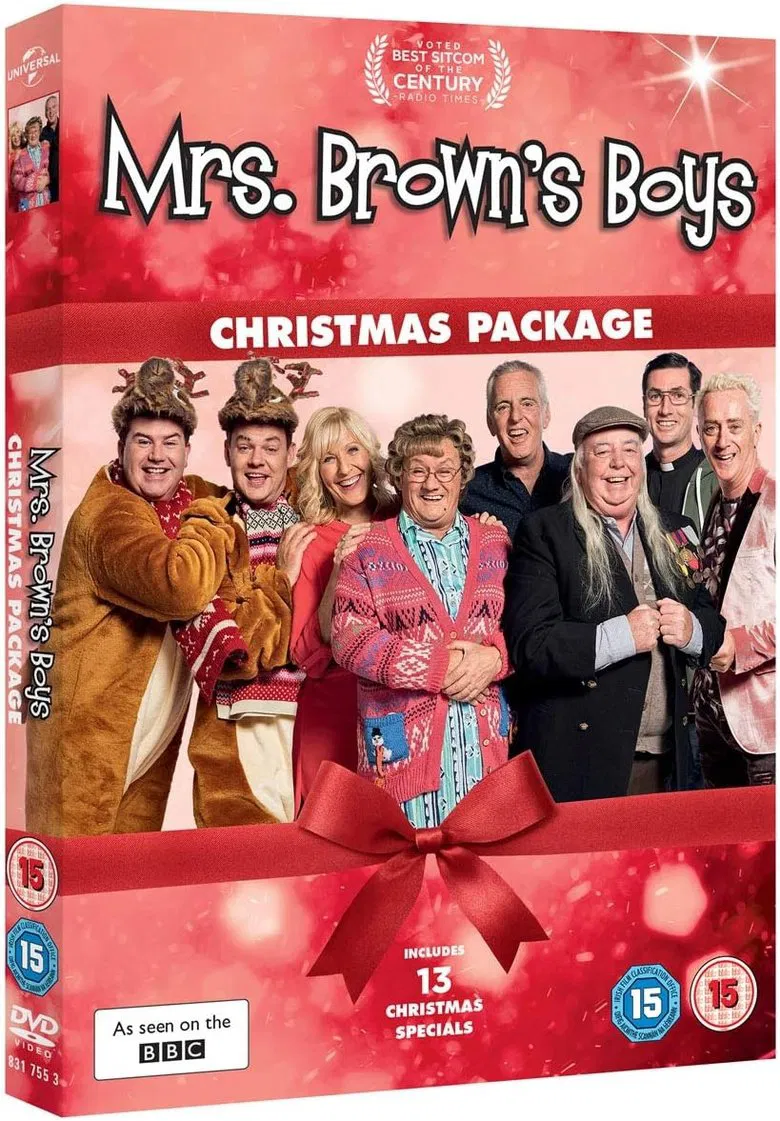 Mrs. Brown's Boys - Christmas Package poster background
