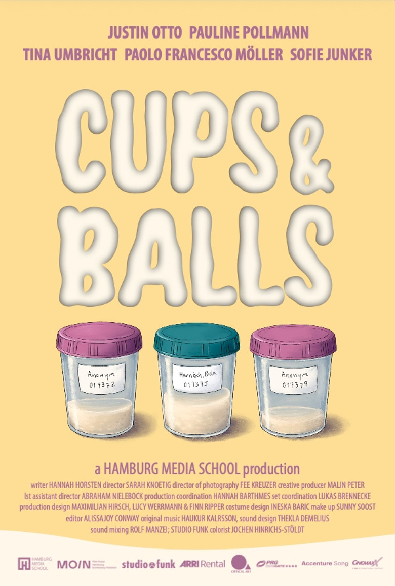 Cups & Balls poster background