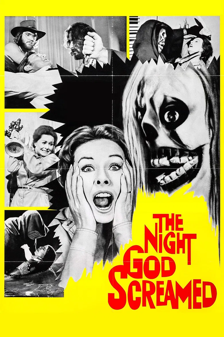 The Night God Screamed poster background