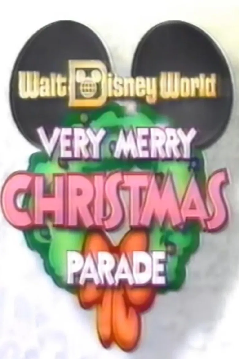 Walt Disney World Very Merry Christmas Parade poster background