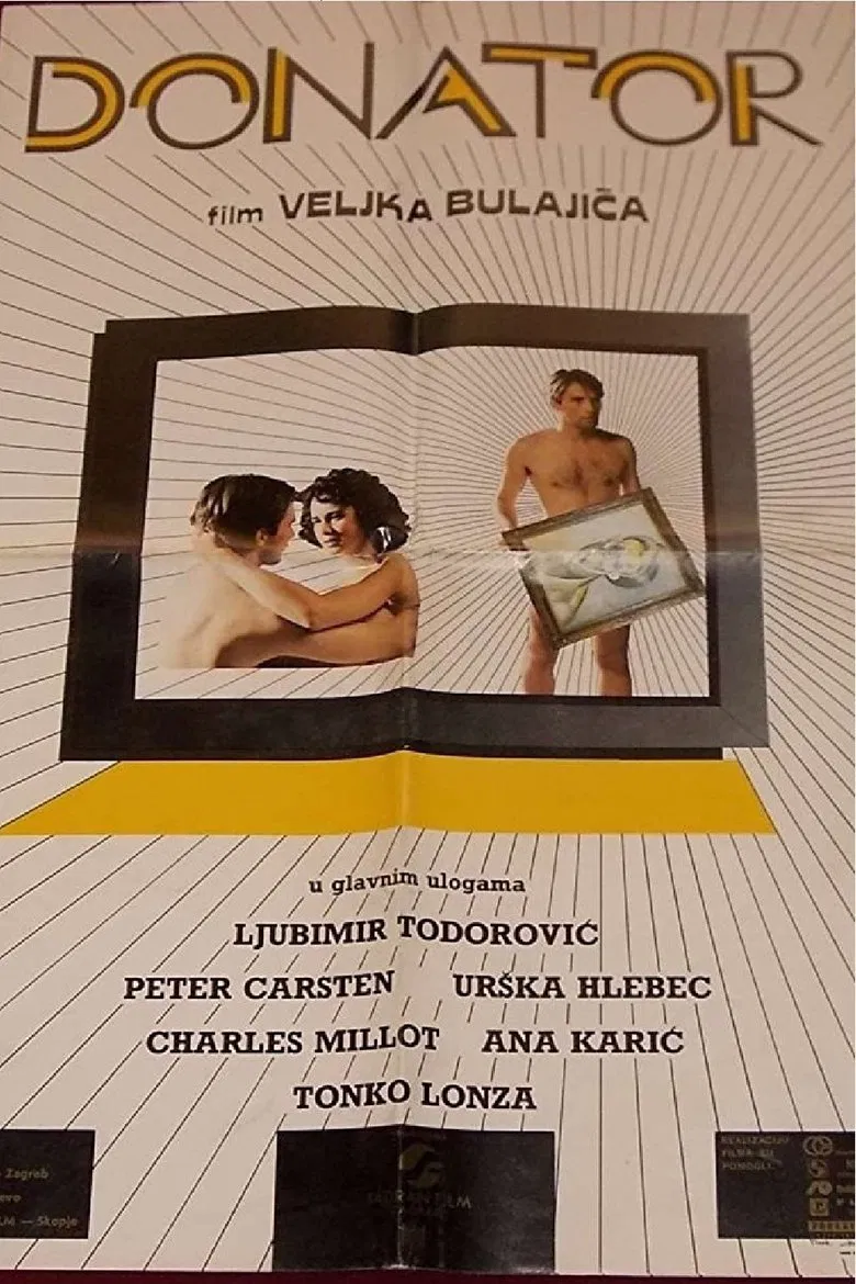 The Donator poster background