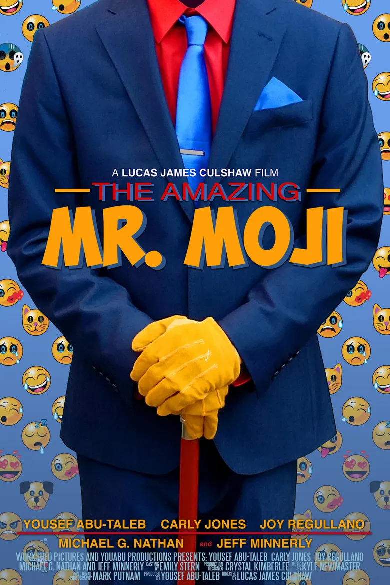 The Amazing Mr. Moji poster background