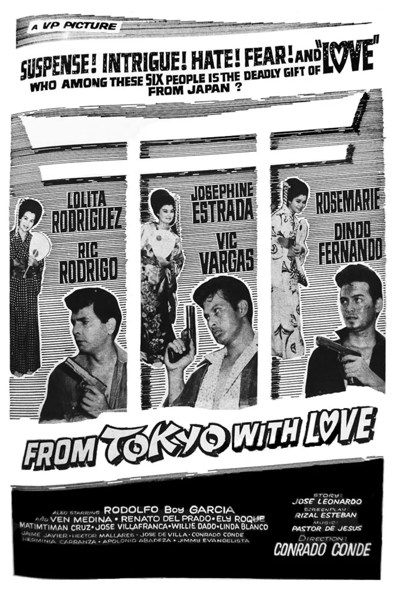 From Tokyo with Love poster background