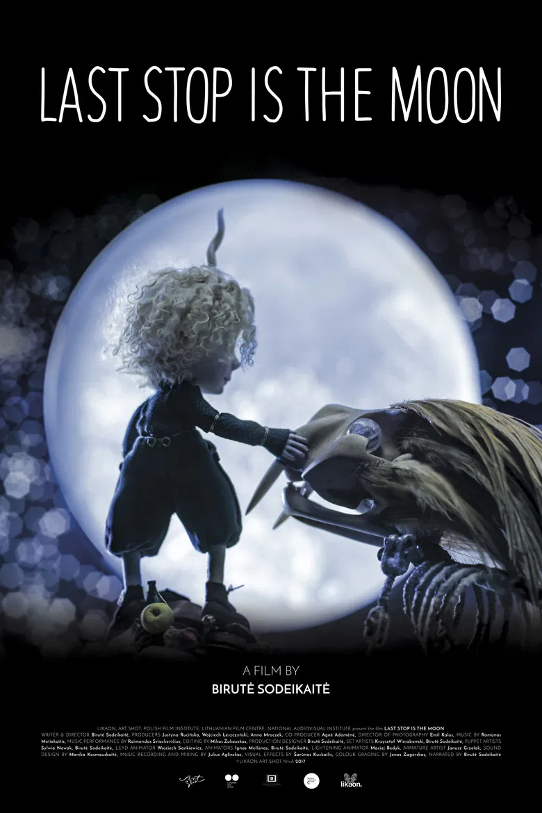 Last Stop Is The Moon poster background