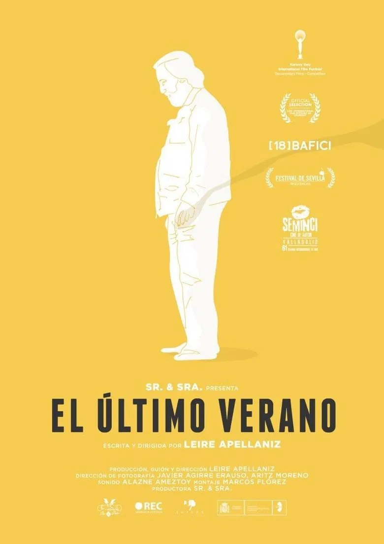 El último verano poster background