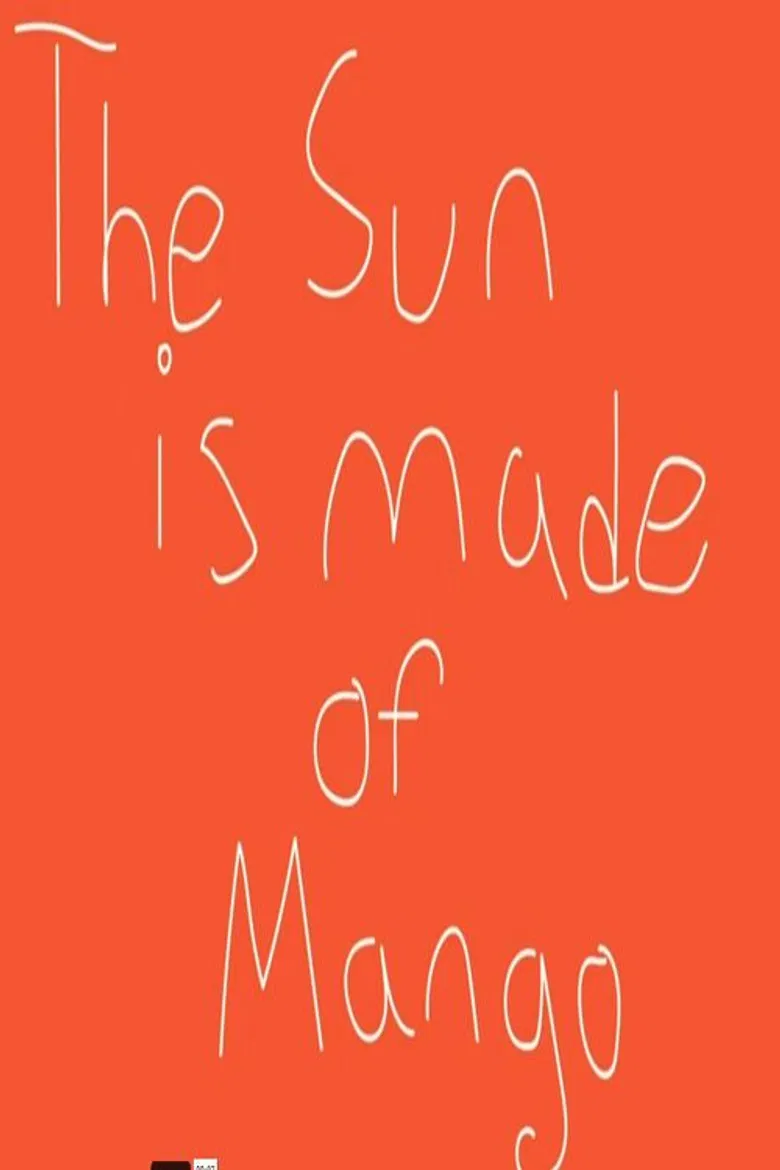 The Sun Is Made of Mango poster background