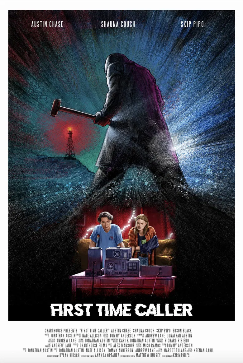 First Time Caller poster background