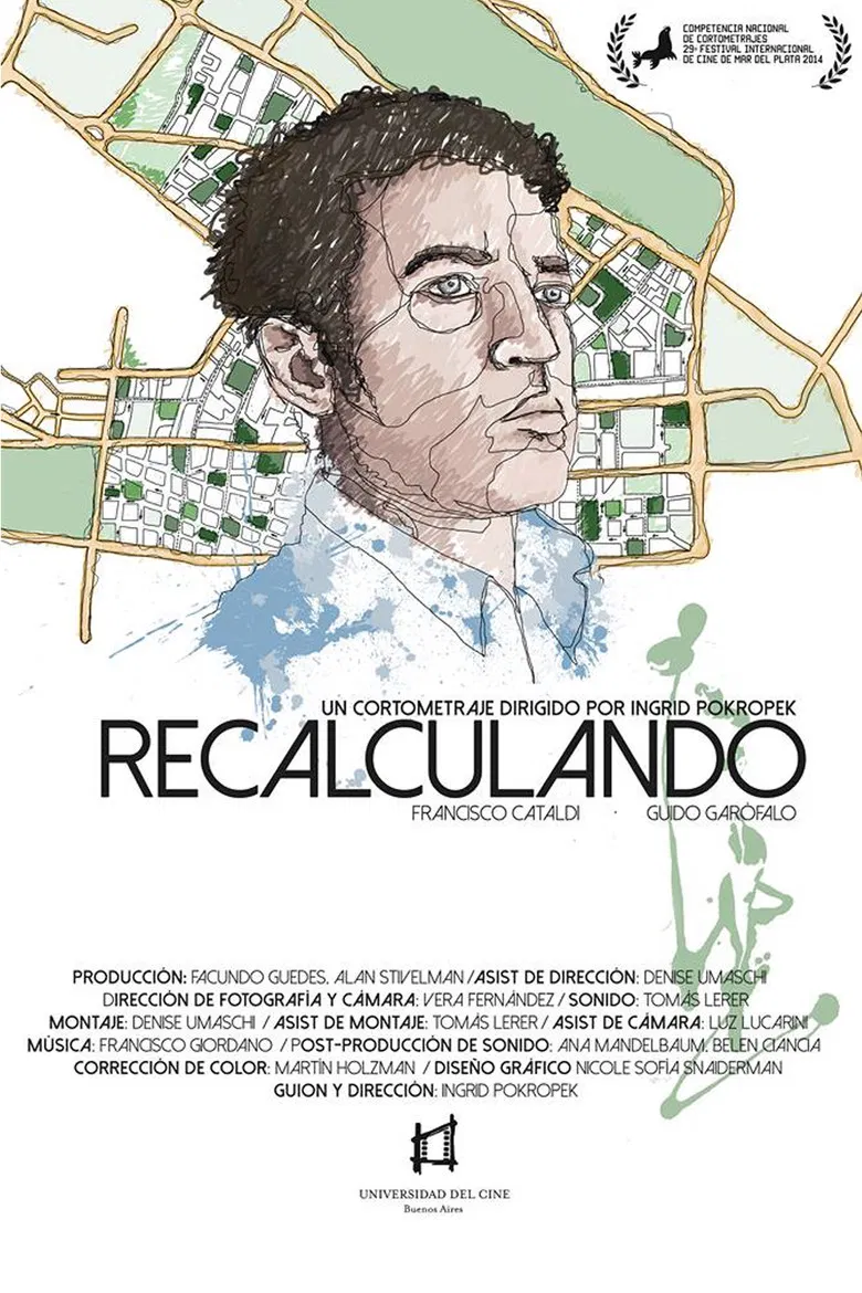 Recalculando poster background