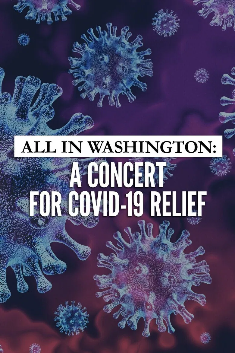 All in Washington: A Concert for COVID-19 Relief poster background
