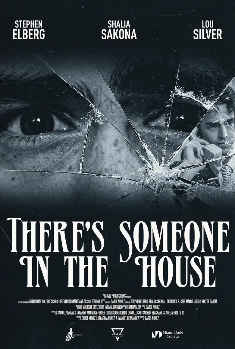 There's Someone in the House poster background