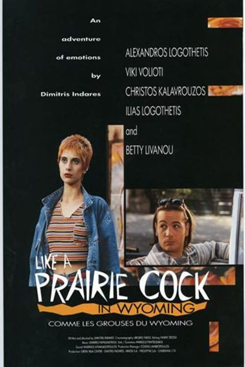 Like a Prairie Cock in Wyoming poster background