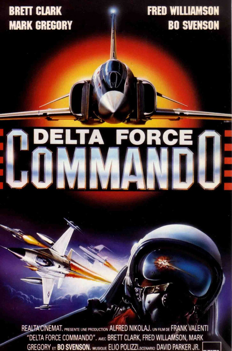 Delta Force Commando poster background