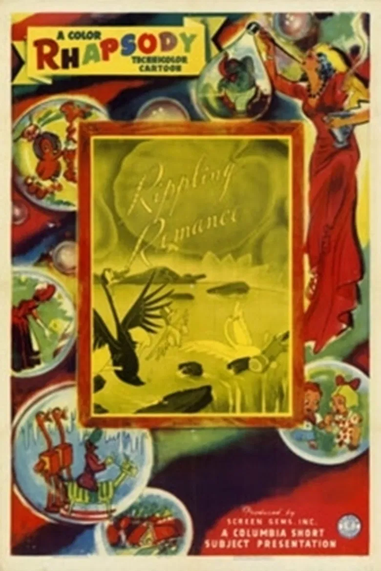 Rippling Romance poster background