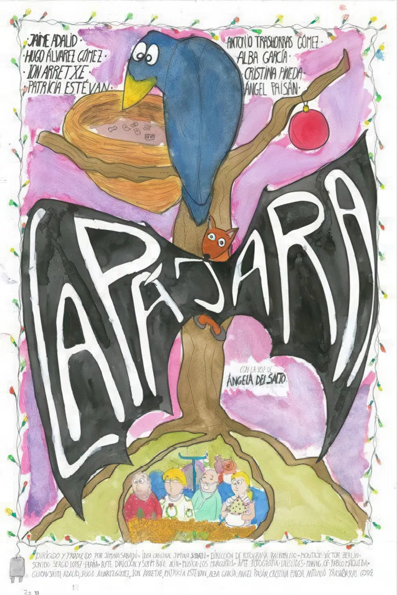 La pájara poster background