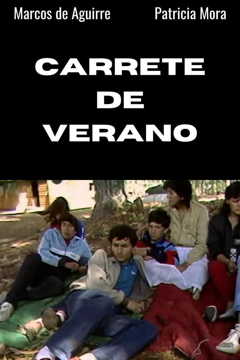Carrete de verano poster background
