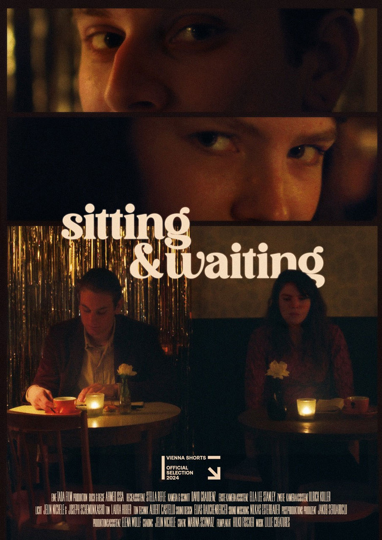 Sitting & Waiting poster background