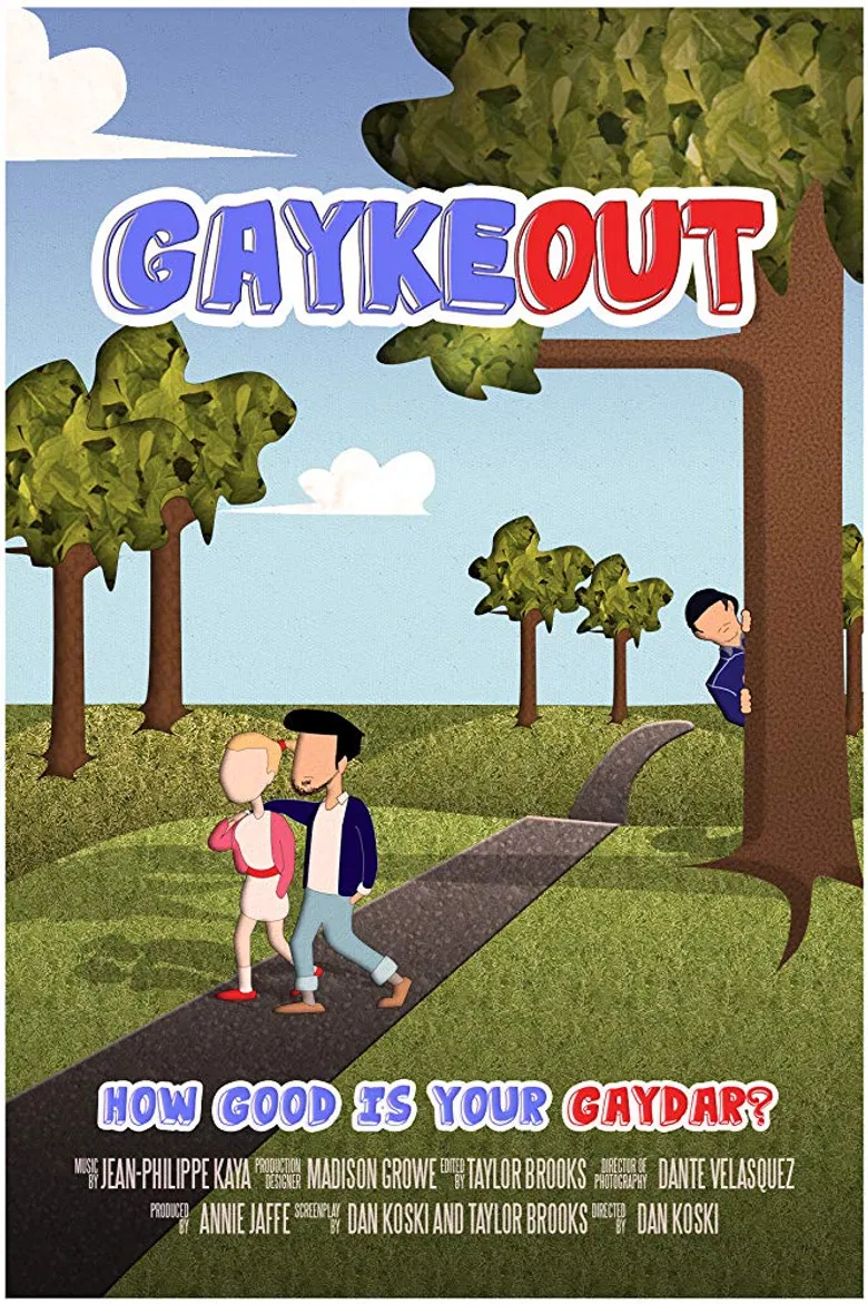 Gayke Out poster background