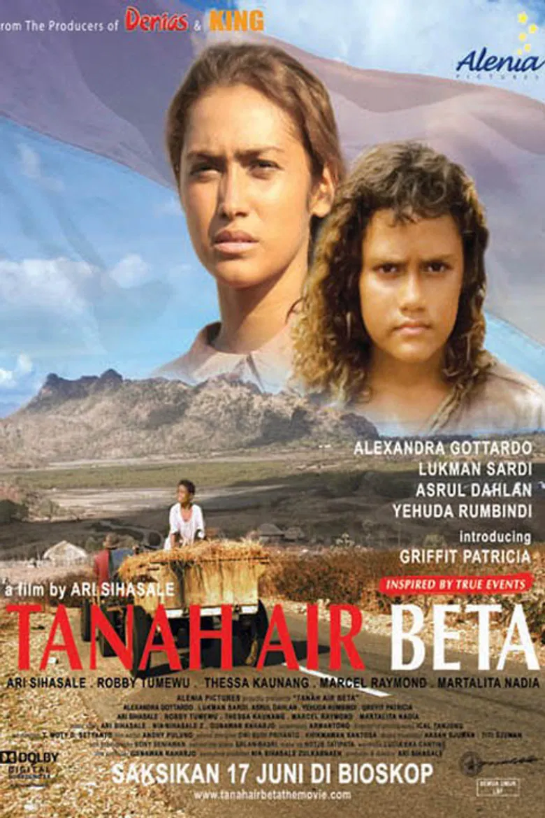 Tanah Air Beta poster background