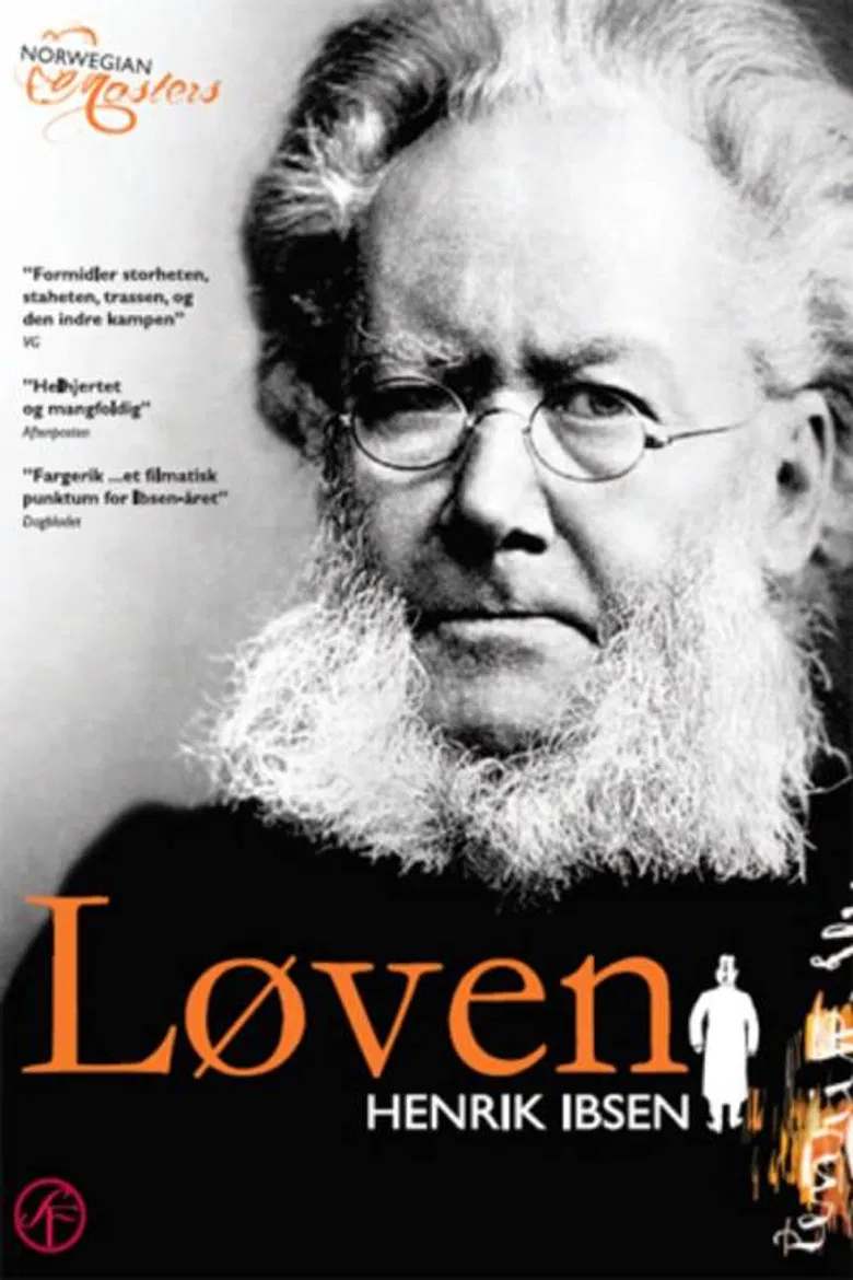Løven - Henrik Ibsen poster background