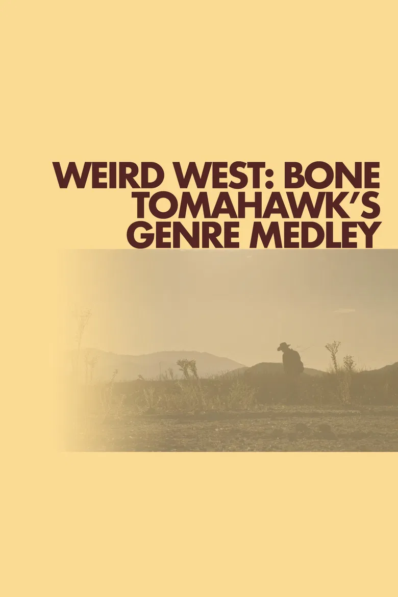 Weird West: Bone Tomahawk's Genre Medley poster background