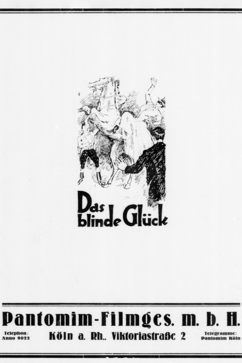 Das blinde Glück poster background
