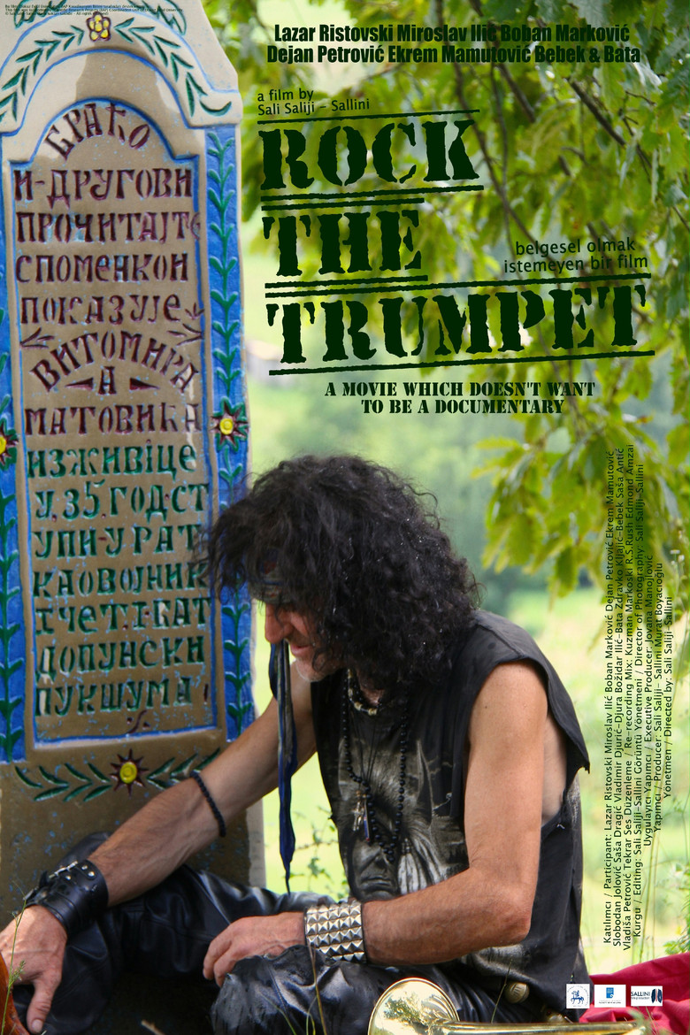 Rock the Trumpet poster background