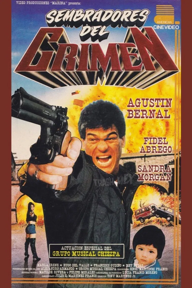 Sembradores del crimen poster background