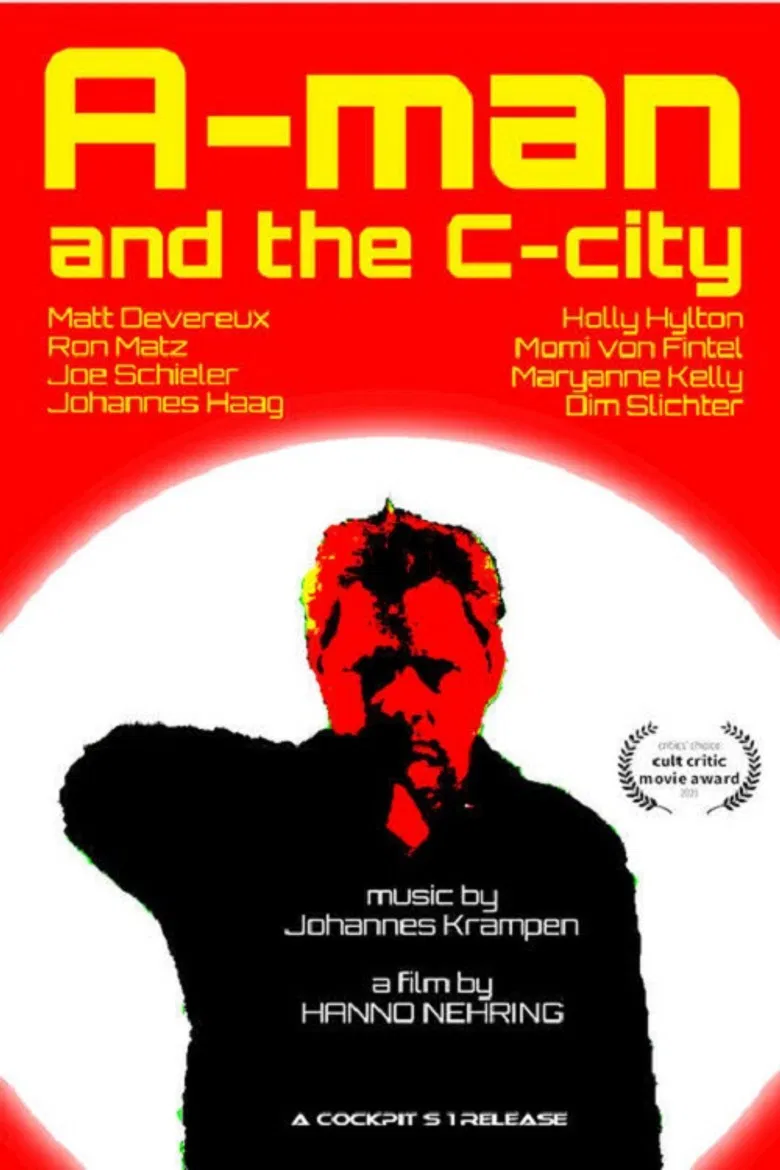 A-man and the C-city poster background