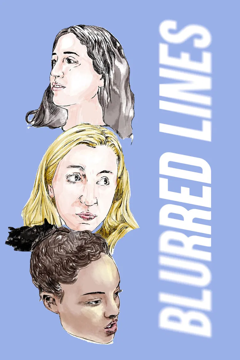 Blurred Lines poster background