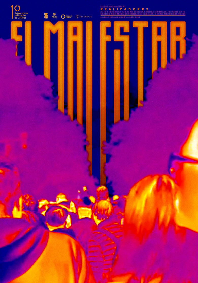 El malestar poster background